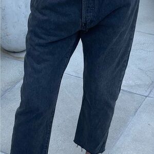 Levi's Women's Black Ankle Jeans